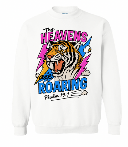 The Heavens Are Roaring Crewneck Sweatshirt