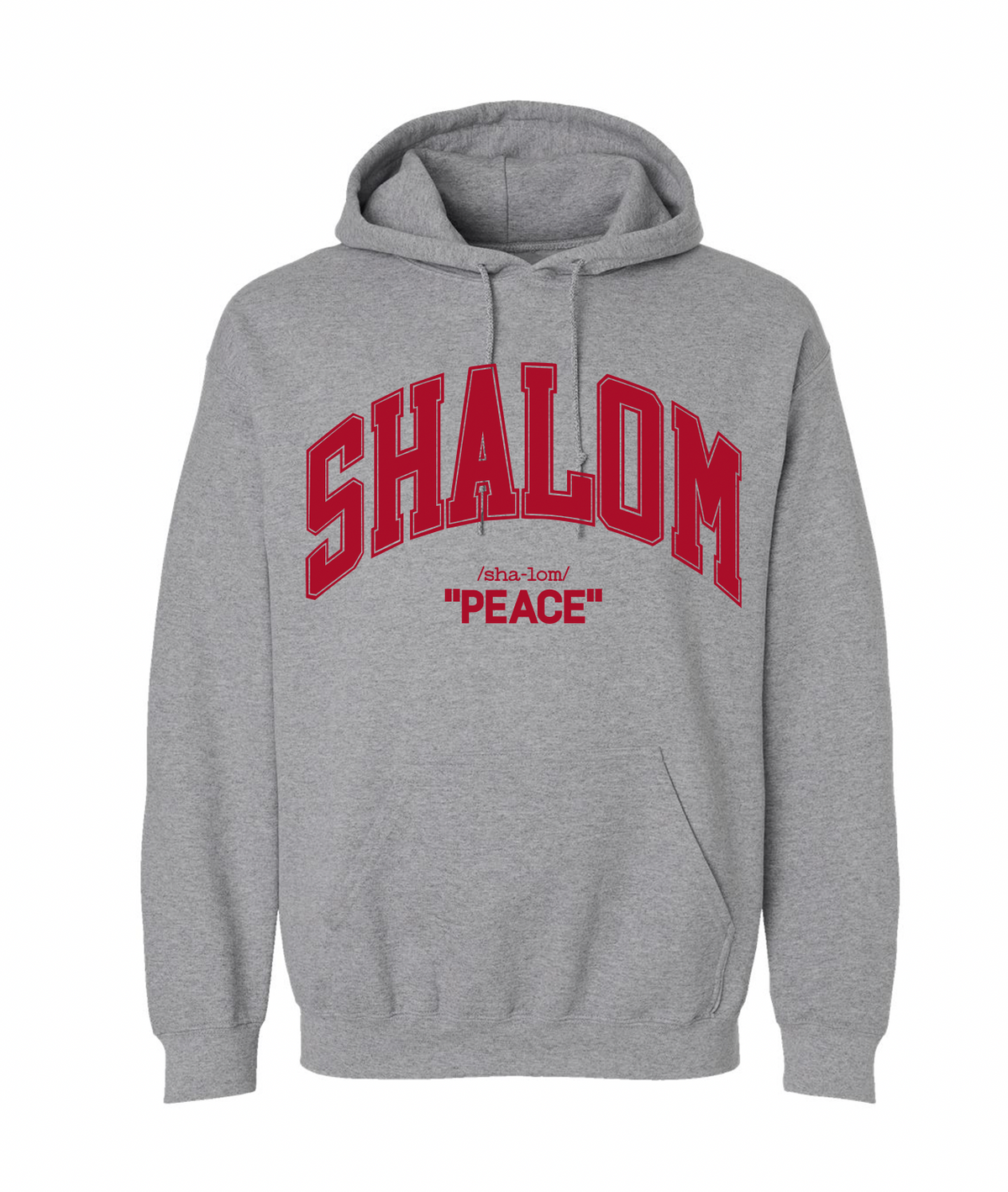Shalom "Peace" Hoodie Sweatshirt