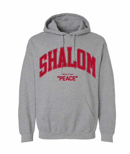 Shalom "Peace" Hoodie Sweatshirt
