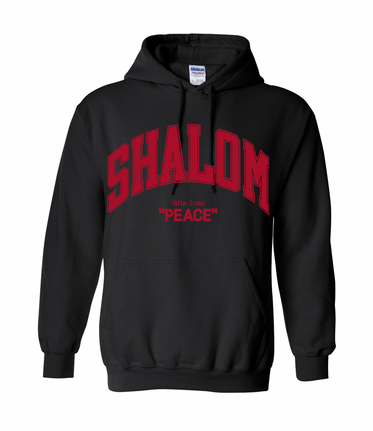 Shalom "Peace" Hoodie Sweatshirt
