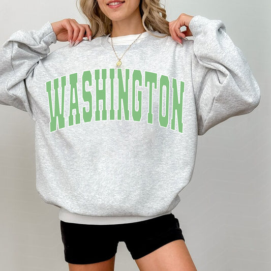 WASHINGTON Crewneck - My Home Series